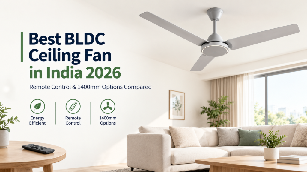 Best BLDC Ceiling Fan in India 2026
